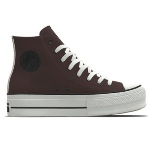Custom Converse Platform High-Top Sneaker - Brown